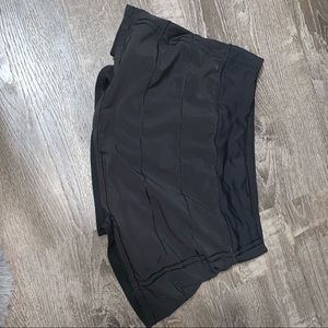 EUC Lululemon Size8 Reg 13” Black Pace Rival Skirt